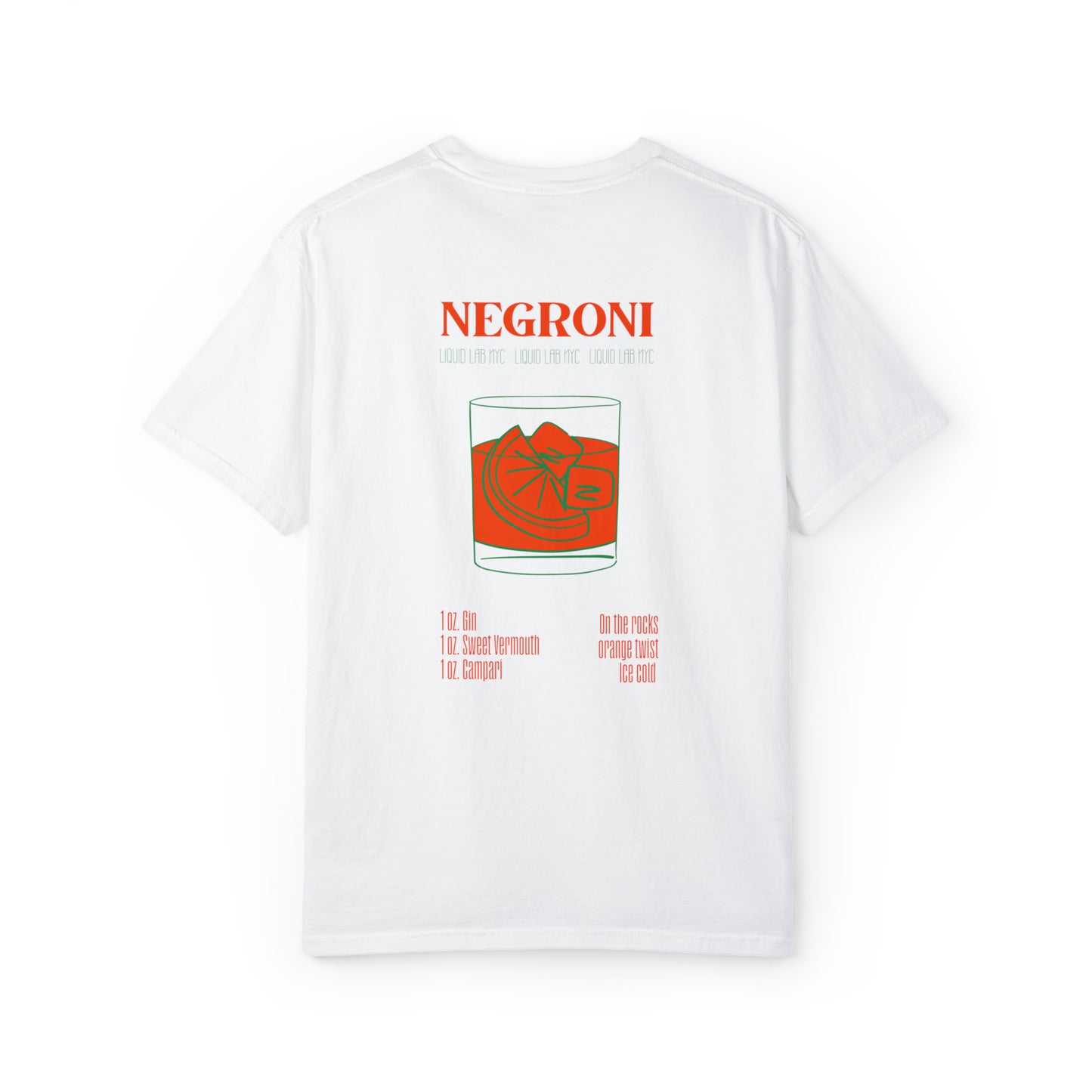 Unisex Garment-Dyed Negroni T-shirt