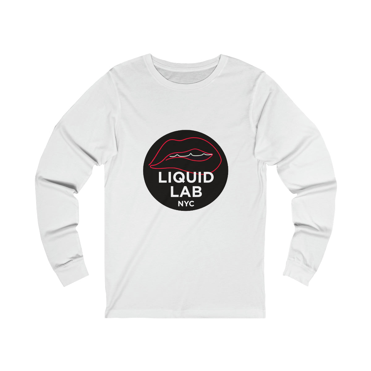 Circle Lips Long Sleeve Tee